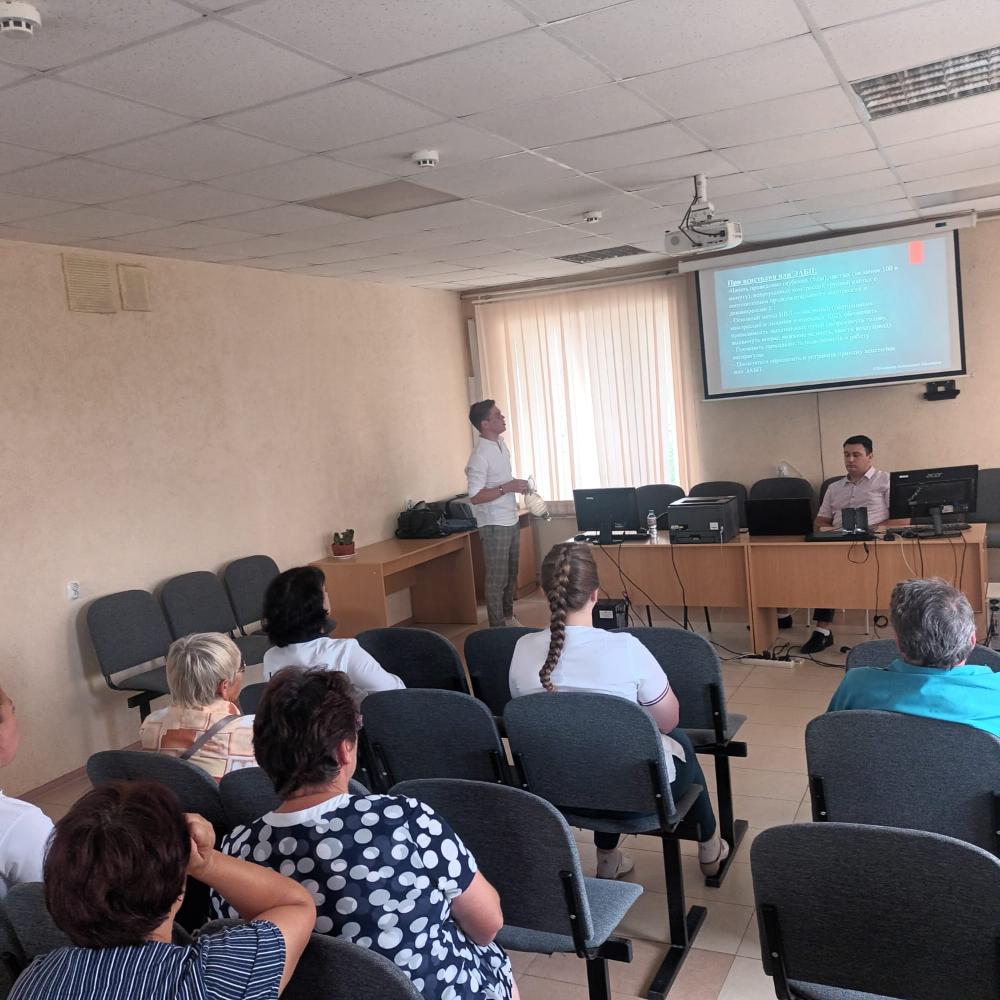 14.08.2023 г. в ТОГБУЗ «Токаревская ЦРБ» прошло организационно-методическое выездное занятие