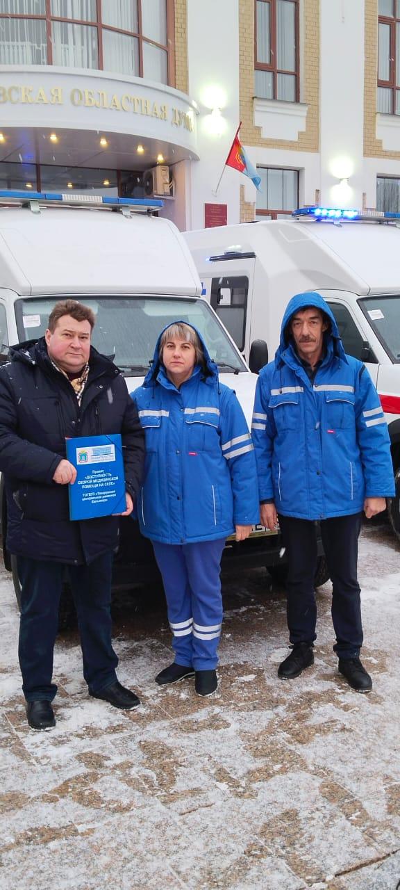 ТОГБУЗ «Токаревская ЦРБ получила новый специальный автомобиль скорой медицинской помощи.